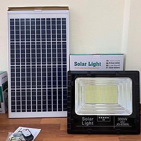 Mua Đèn pha năng lượng măt trời 300W JD8300L - 100% dùng năng lượng - không tốn tiền - tuổi thọ 10 năm