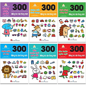 Combo  300 Miếng Bóc Dán Thông Minh (6 Cuốn)