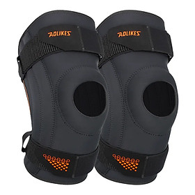 Bộ 2 bó đầu gối thể thao AOLIKES A-7902 có lò xo hỗ trợ, giảm sốc, thoáng khí