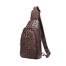 Túi đeo chéo nam DA BÒ THẬT – BEE GEE DCN9088A