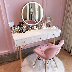 Mua bàn trang điểm 3 ngăn kéo   2 ngăn kéo ( có sẵn) led decor