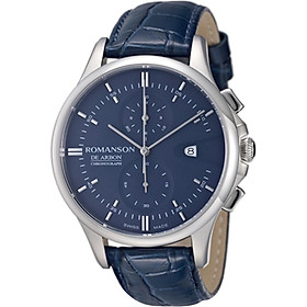 Đồng hồ nam dây da Romanson CL5A09HMWBU