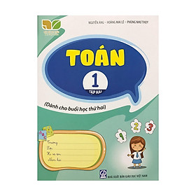 Sách - Toán lớp 1 tập 2 dành cho buổi học thứ 2 ( Kết nối tri thức )