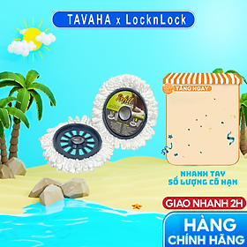 Combo 2 Bông Lau Thay Thế Của Bộ Lau Nhà ETM498 Lock&Lock - ETM451