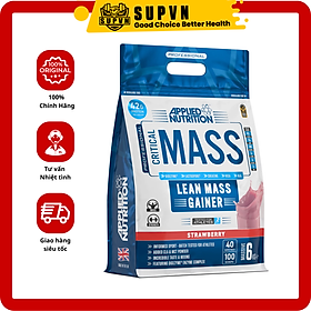 Critical Mass 40Serving 6Kg - Sữa Dinh Dưỡng Tăng Cân Nhanh Cao Cấp Cho