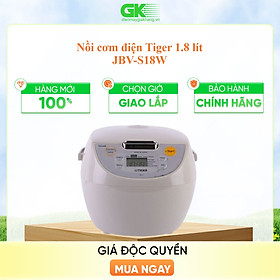 Nồi Cơm Điện Tử Tiger JBV-S18W - 1.8 Lít - Hàng Chính Hãng