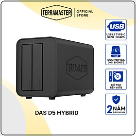 Mua Thiết bị lưu trữ DAS TerraMaster D5 Hybrid Hàng chính hãng