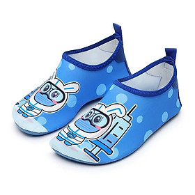 Unisex Trẻ Em Lặn Tất Chân Trần Thể Thao Dưới Nước Lặn Biển Bơi Chống Trơn Trượt Chống Trượt Tập Yoga Giày Color: 19 Shoe Size: 24-25(14.8cm)