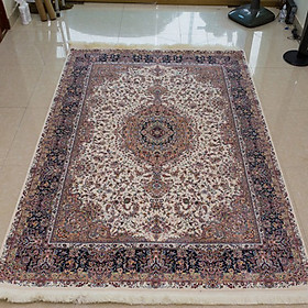 Thảm Trang Trí cao cấp nhập khẩu Đức Isfahan 901 Ivory