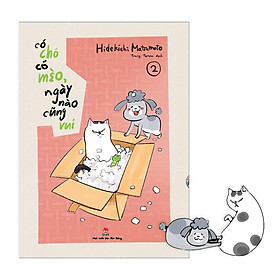 Truyện tranh Có chó có mèo, ngày nào cũng vui - Tập 2 - Tặng kèm Bookmark - NXB Kim Đồng