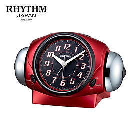 Đồng hồ để bàn Nhật Bản Rhythm 8RA646SR01 – KT: 18.5 x 12.1 x 10.6cm. Vỏ nhựa. Dùng Pin.
