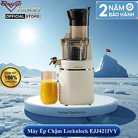 Máy ép chậm Locknlock EJJ421IVY Slow juicer - Dung tích 0.8L, 200W, 220-240V, 50Hz - Hàng chính hãng