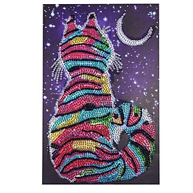 Fine  Cat  Decors  5D  DIY  Diamond  Painting  Special  Shaped  DIY