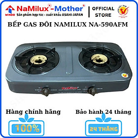 Mua Bếp gas đôi để bàn NaMilux NA-590AFM | Hàng Chính Hãng