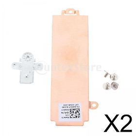2 Set M.2 SSD Thermal Bracket Shield Caddy 026x1Y for Dell 5515 Laptop 2280