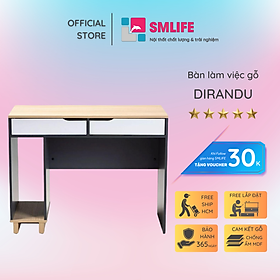 Mua Bàn máy tính gỗ công nghiệp cao cấp SMLIFE Dirandu