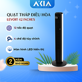Mua Quạt tháp điều hòa không khí Levoit 42 inches - Cảm biến nhiệt độ  12 tốc độ gió  Kèm điều khiển - Hàng chính hãng