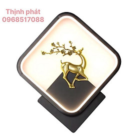 Đèn tường, đèn gắn tường tô điểm , đèn LED chiếu sáng gắn tường hình Hươu DDT