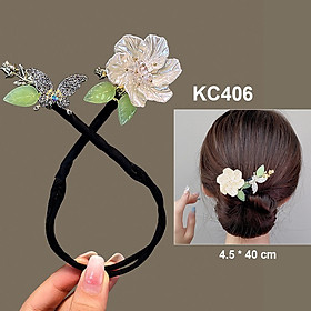 GOTI Kẹp Cuốn Tóc Tạo Kiểu, Thanh Kẹp Tóc Búi Tóc Dự Tiệc Quà Tặng Cho Nữ 8/3 20/10 KC403
