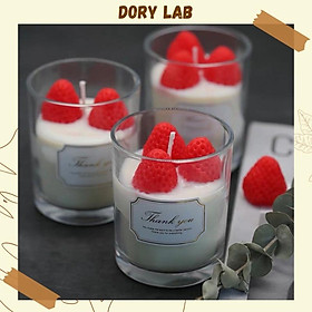 Mua Nến Ly Dâu Tây Handmade Không Khói Giúp Thư Giãn  Decor Phòng - Dory Lab