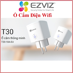 Mua Ổ Cắm Wifi Thông Minh Ezviz T30-10A-EU Bật Tắt Thiết Bị Điện Bằng Điện Thoại Dùng Chung App vs Ezviz Hàng Chính Hãng