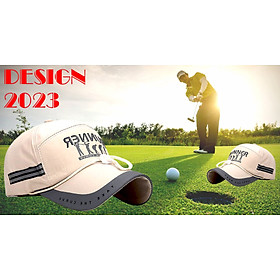 DESIGN 2023 - MŨ LƯỠI TRAI ĐÁNH GOLF THỜI TRANG NAM NỮ - nón chơi golf nam nữ- HÀNG MÙA HÈ THOÁNG KHÍ CHUYÊN DỤNG CHO NGƯỜI CHƠI GOLF - Mũ Chơi Golf Mùa Hè - Thể Thao Ngoài Trời