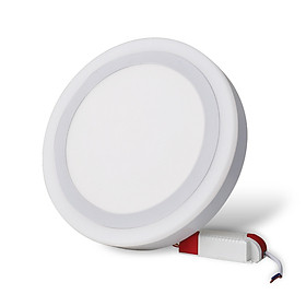 Combo 04 cái đèn led ốp trần đổi màu 24W Rạng Đông mã  D LN 24L ĐM 247mm