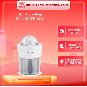 Mua Máy vắt cam Sharp 40W EJ-J408-WH  Tự động đảo chiều vắt - Hàng chính hãng