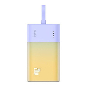 Pin sạc dự phòng OS-Baseus Popsicle Fast Charging Power Bank 5200mAh 20W (Kèm dây C to C 60W, 30cm)- HÀNG CHÍNH HÃNG - Dây TypeC