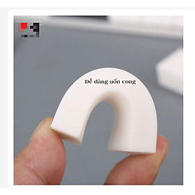 Gôm M&G AXP96695 màu trắng , hình chữ nhật , có 2 công dụng