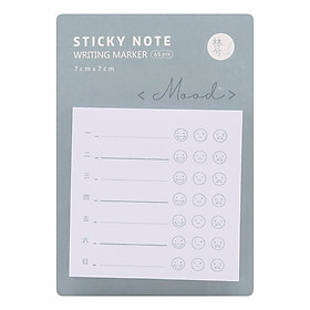 Giấy Note Hình Vuông Kẻ Ngang LB-00063 - Mood