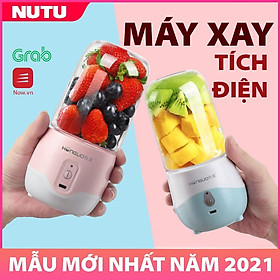 Mua Máy Xay Mini Sạc Điện Usb  Nhỏ Gọn  Máy Say Sinh Tố Thể Tích 300ML