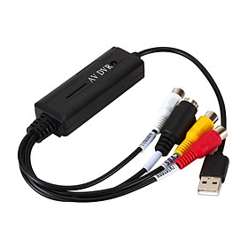 USB Video AV Card Recorder VHS to DVD Converter for Windows PC