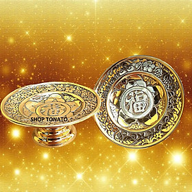 Mua DĨA TRÁI CÂY BẰNG ĐỒNG D070 ĐƯỜNG KÍNH 16CM
