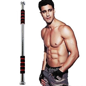 Xà đơn treo tường gắn cửa đa năng độ dài tùy chỉnh giúp bạn tập gym, tập cơ bụng, cơ vai, cơ xô 60-120cm - chính hãng midoctor