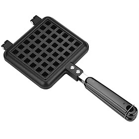 Máy Làm Bánh Waffle Gang, Khuôn Làm Bánh Waffle Nồi Cơ Sở Nhôm Đúc Máy Làm Bánh Waffle Bỉ Nhà Bếp Gia Đình Gas Waffle Đĩa Nướng Chống Dính Khuôn Nhấn Dụng Cụ Khay Nướng