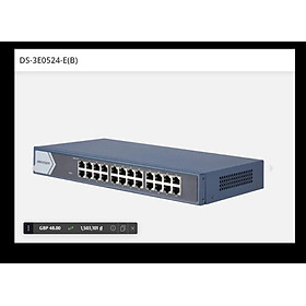 Mua Switch HIKVISION DS-3E0524-E ( 24P Gigabit | Không POE ) hàng chính hãng