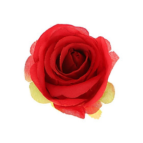 10x Silk Rose Flower Heads Artificial Rose Head for Home Wedding Decor
