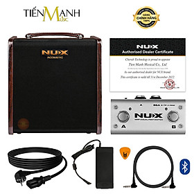 [Pin Sạc, Bluetooth] Amply Guitar Acoustic Nux AC80 - Loa Ampli AC-80 Amplifier Hàng Chính Hãng - Kèm Móng Gẩy DreamMaker