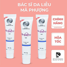 Gel giảm mụn ẩn, giảm thâm Megaduo Gel bản thường AHA và bản Plus Retinal - Bác sĩ Mã Phượng