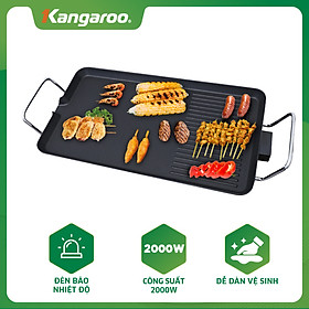 Bếp Nướng Điện Kangaroo KG699G 2000W - Hàng chính hãng