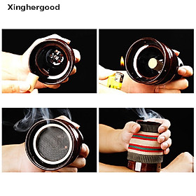 Mua Cốc xông cứu ngải kèm bao nhung thổ cẩm hộp ngải đoạn 108 viên- Cốc chườm ngải cao cấp  cốc giác hơi ngải cứu