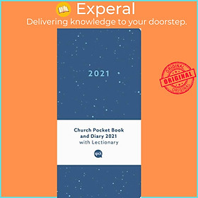 Sách - Church Pocket Book and Diary 2021 Blue Sea by  (UK edition, hardcover)