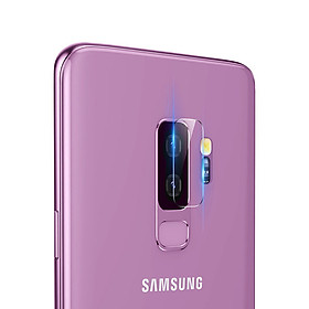 Miếng dán kính cường lực Camera cho Samsung Galaxy S9 Plus chính hãng Baseus chống trầy xước tuyệt đối - Hàng Chính Hãng