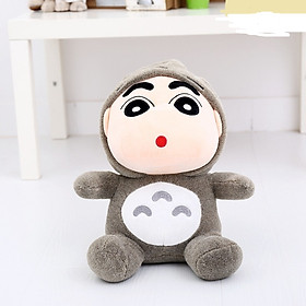 Gấu bông cậu bé Shin đội lốt Totoro 40cm