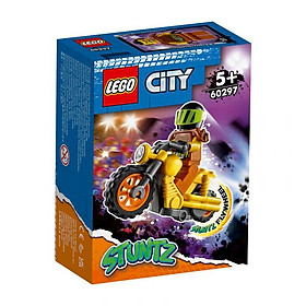 BỘ LẮP RÁP LEGO CITY 60297 XE ĐUA MÔ TÔ CỪ KHÔI