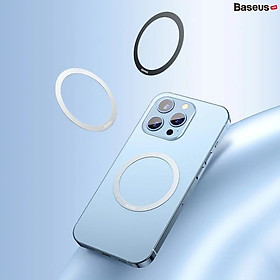 Vòng Kim Loại Baseus Halo Series Magnetic Metal Ring cho iPhone 13/12 - hàng chính hãng