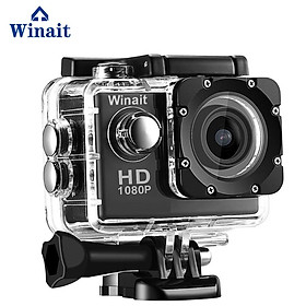 Camera hành động kỹ thuật số chống nước Winait HD720p, máy quay video thể thao mini Màu sắc: Đen