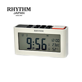 Mua Đồng hồ Rhythm LCT101NR03 – KT 15.6 x 8.5 x 4.4cm / 245g. Vỏ nhựa. Dùng Pin