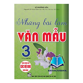 Sách - Những bài làm văn mẫu 3 (Dùng chung cho các bộ sgk hiện hành)